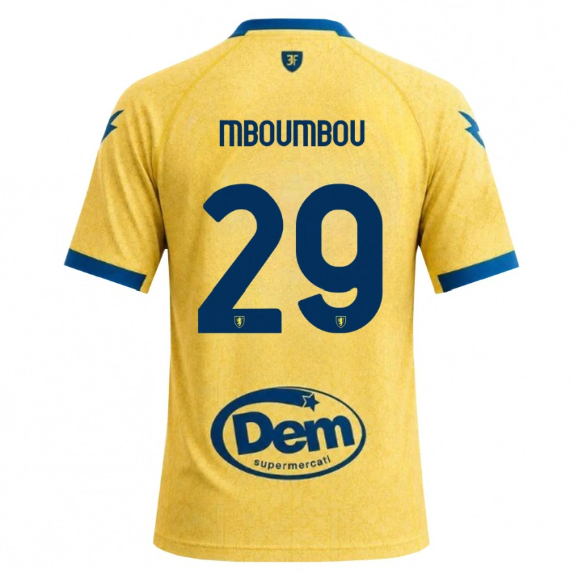 Danxen Men Arnaud Mboumbou #29 Khaki Black Blue Home Jersey 2026/27 T-Shirt