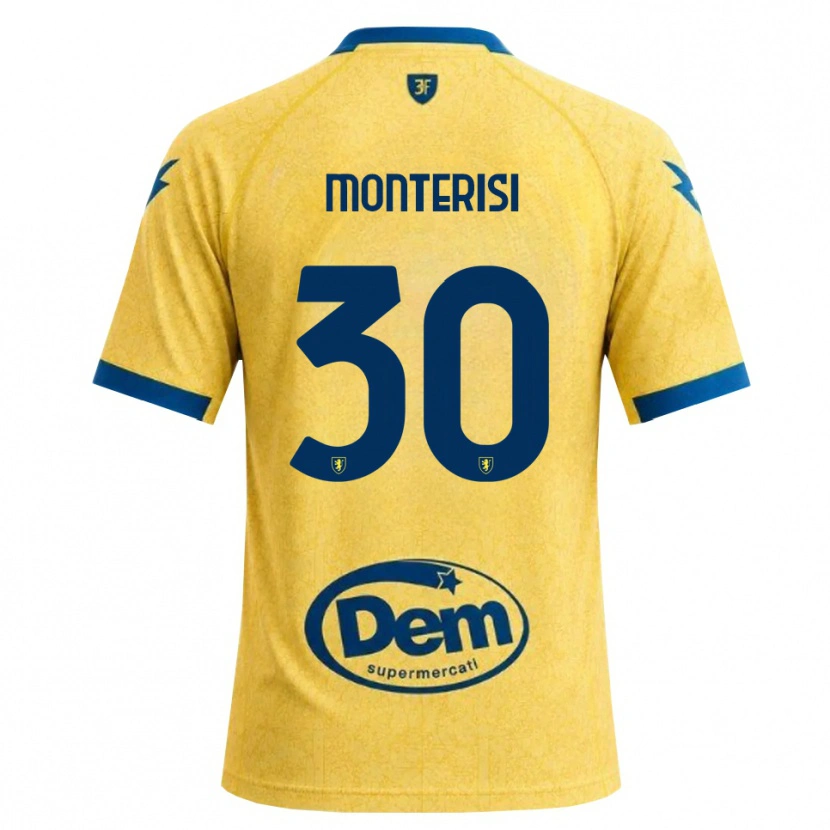 Danxen Men Ilario Monterisi #30 Khaki Black Blue Home Jersey 2026/27 T-Shirt