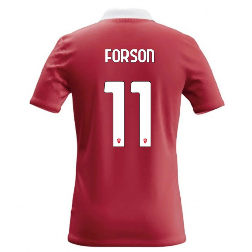 Danxen Men Omari Forson #11 Red White Home Jersey 2026/27 T-Shirt