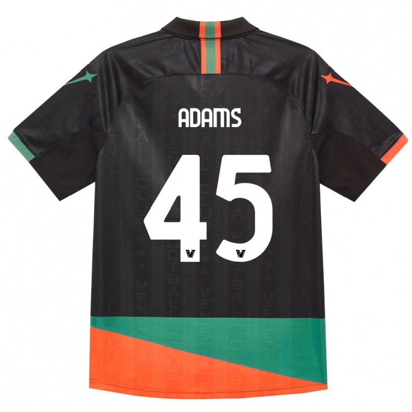 Danxen Men Akor Adams #45 Black Orange Green Home Jersey 2026/27 T-Shirt