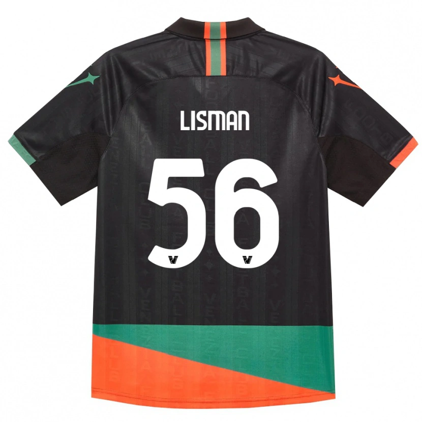 Danxen Men Kornel Lisman #56 Black Orange Green Home Jersey 2026/27 T-Shirt