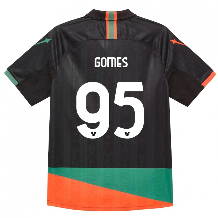 Danxen Men Ale Gomes #95 Black Orange Green Home Jersey 2026/27 T-Shirt
