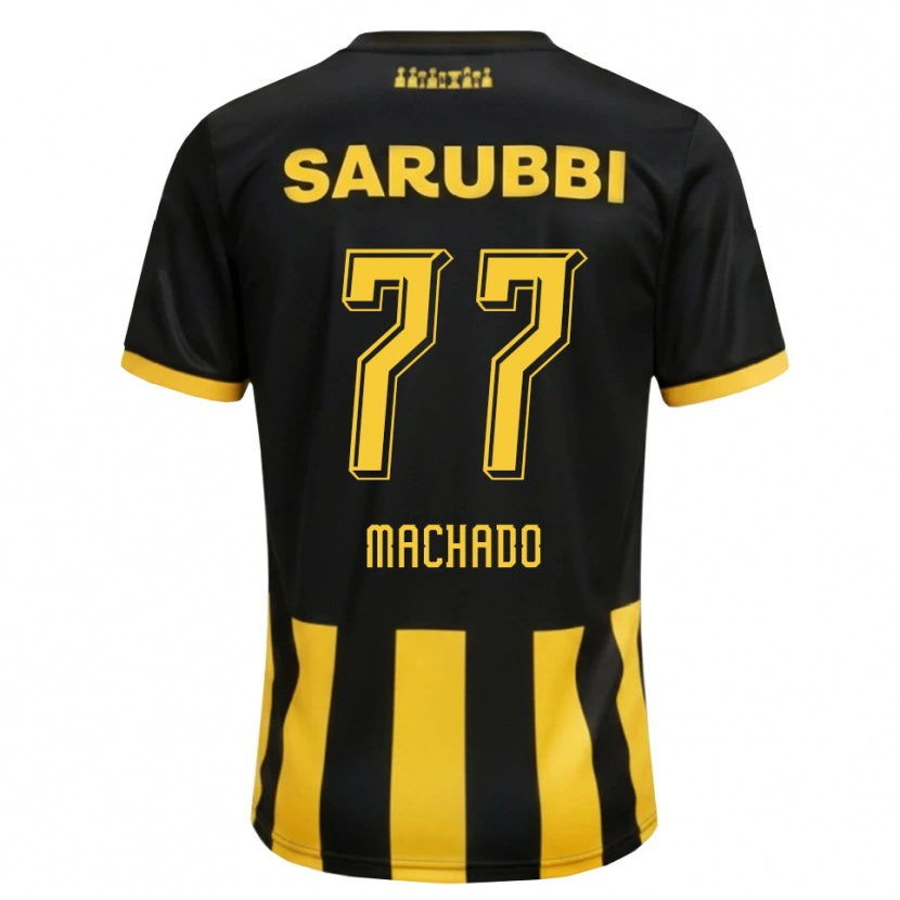 Danxen Men Alexander Machado #77 Black Yellow Home Jersey 2026/27 T-Shirt