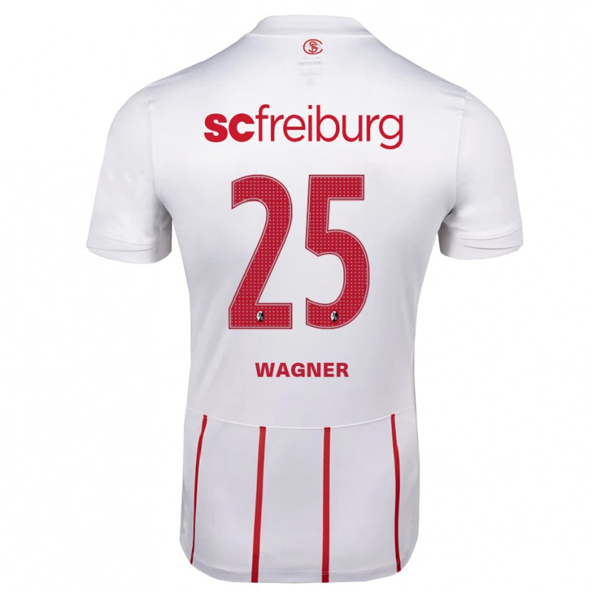 Danxen Men Noah Wagner #25 White Red Yellow Away Jersey 2026/27 T-Shirt