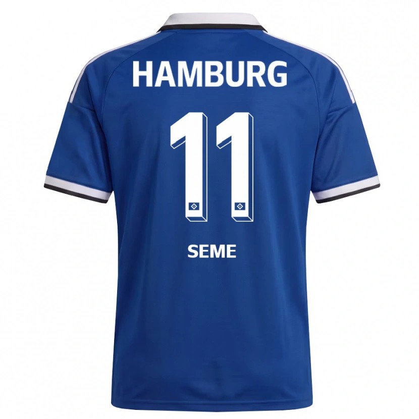 Danxen Men Anna-Katharina Seme #11 White Blue Away Jersey 2026/27 T-Shirt