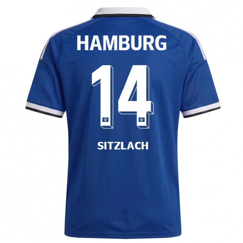 Danxen Men Robin Sitzlach #14 White Blue Away Jersey 2026/27 T-Shirt