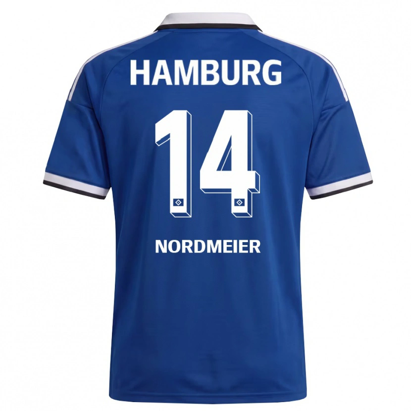 Danxen Men Quentin Nordmeier #14 White Blue Away Jersey 2026/27 T-Shirt