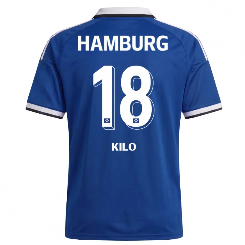 Danxen Men Jesse Kilo #18 White Blue Away Jersey 2026/27 T-Shirt