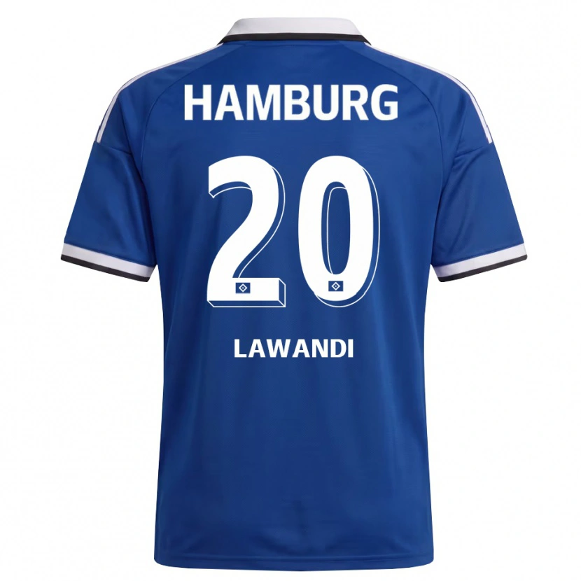 Danxen Men Alexander Lawandi #20 White Blue Away Jersey 2026/27 T-Shirt