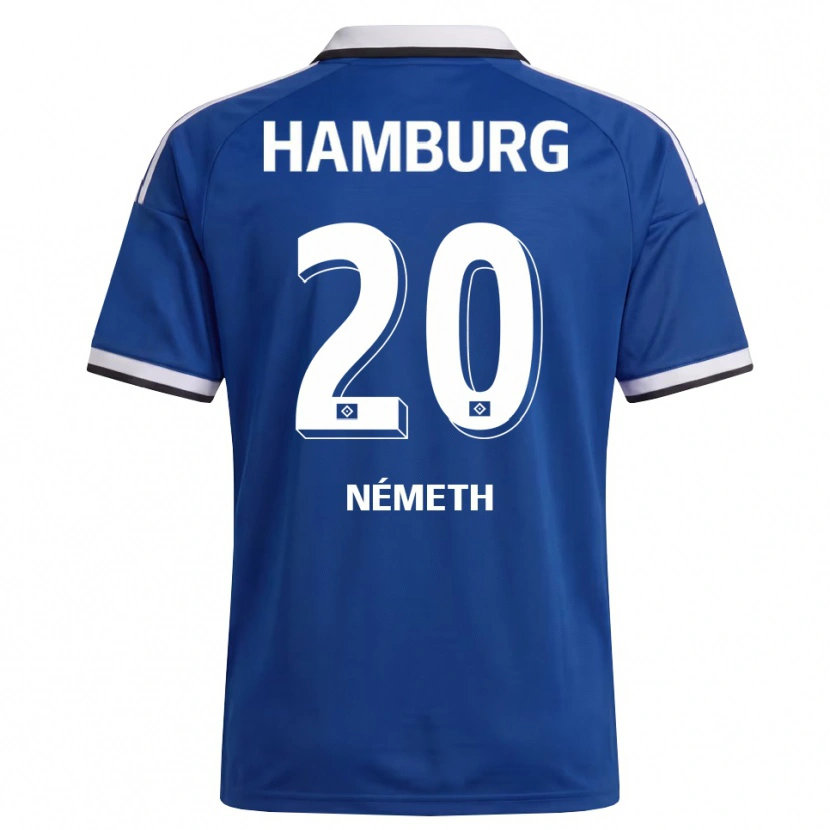 Danxen Men András Németh #20 White Blue Away Jersey 2026/27 T-Shirt