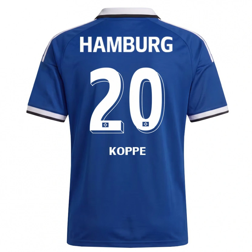 Danxen Men Katharina Köppe #20 White Blue Away Jersey 2026/27 T-Shirt