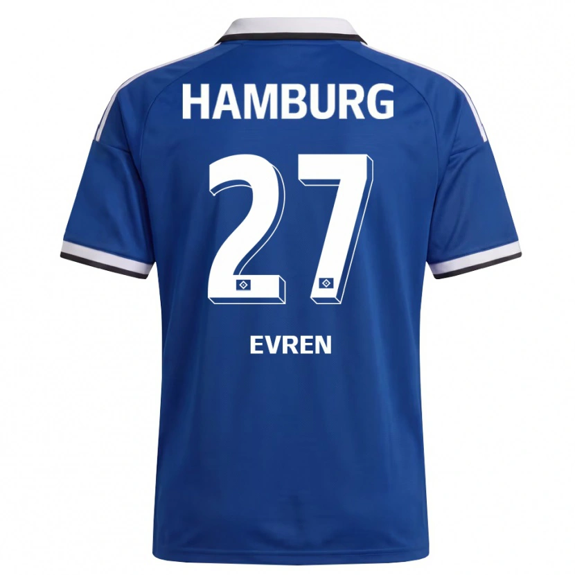 Danxen Men Batuhan Evren #27 White Blue Away Jersey 2026/27 T-Shirt