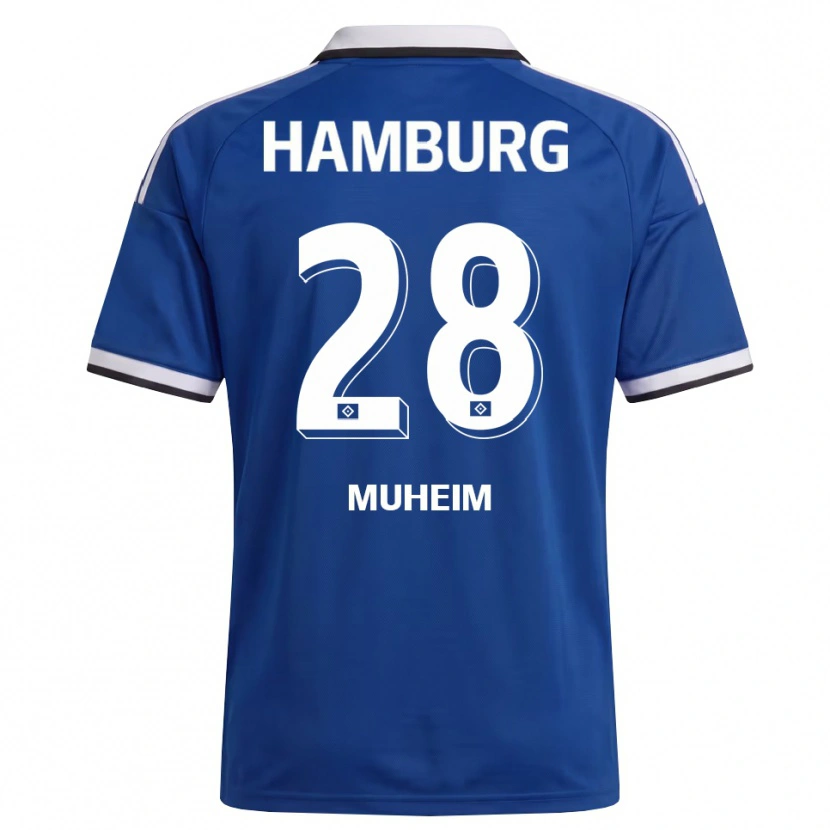 Danxen Men Miro Muheim #28 White Blue Away Jersey 2026/27 T-Shirt
