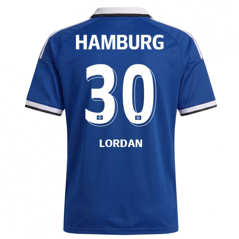 Danxen Men Dylan Lordan #30 White Blue Away Jersey 2026/27 T-Shirt