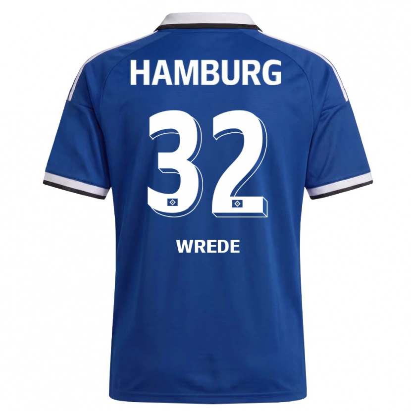Danxen Men Lotta Wrede #32 White Blue Away Jersey 2026/27 T-Shirt