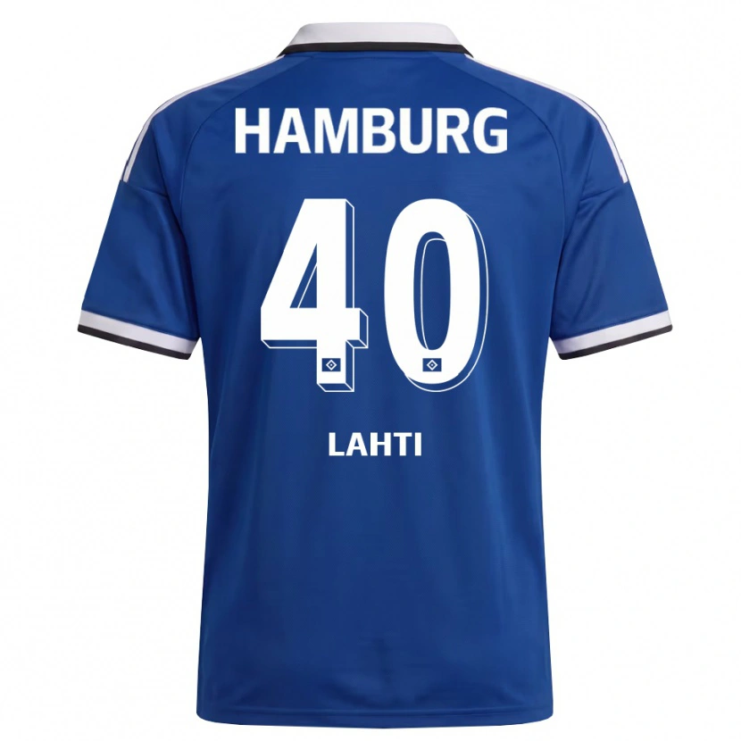 Danxen Men Elias Lahti #40 White Blue Away Jersey 2026/27 T-Shirt