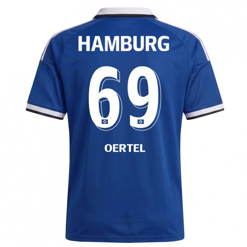 Danxen Men Jan Oertel #69 White Blue Away Jersey 2026/27 T-Shirt