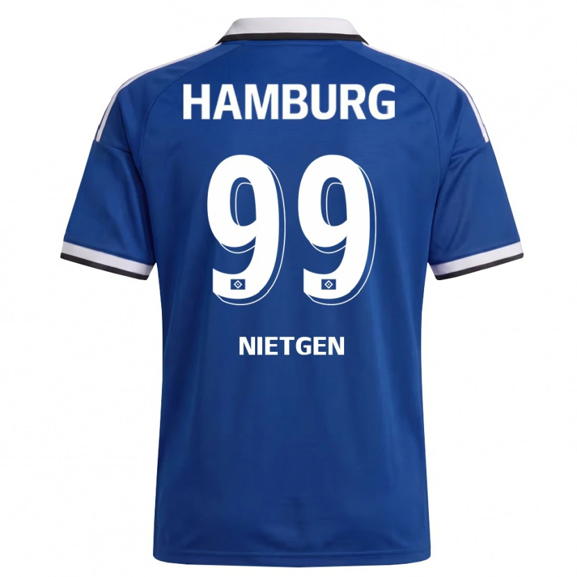 Danxen Men Marvin Nietgen #99 White Blue Away Jersey 2026/27 T-Shirt