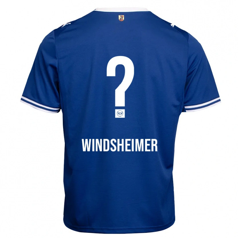 Danxen Men Tim Windsheimer #0 Royal Blue White Away Jersey 2026/27 T-Shirt