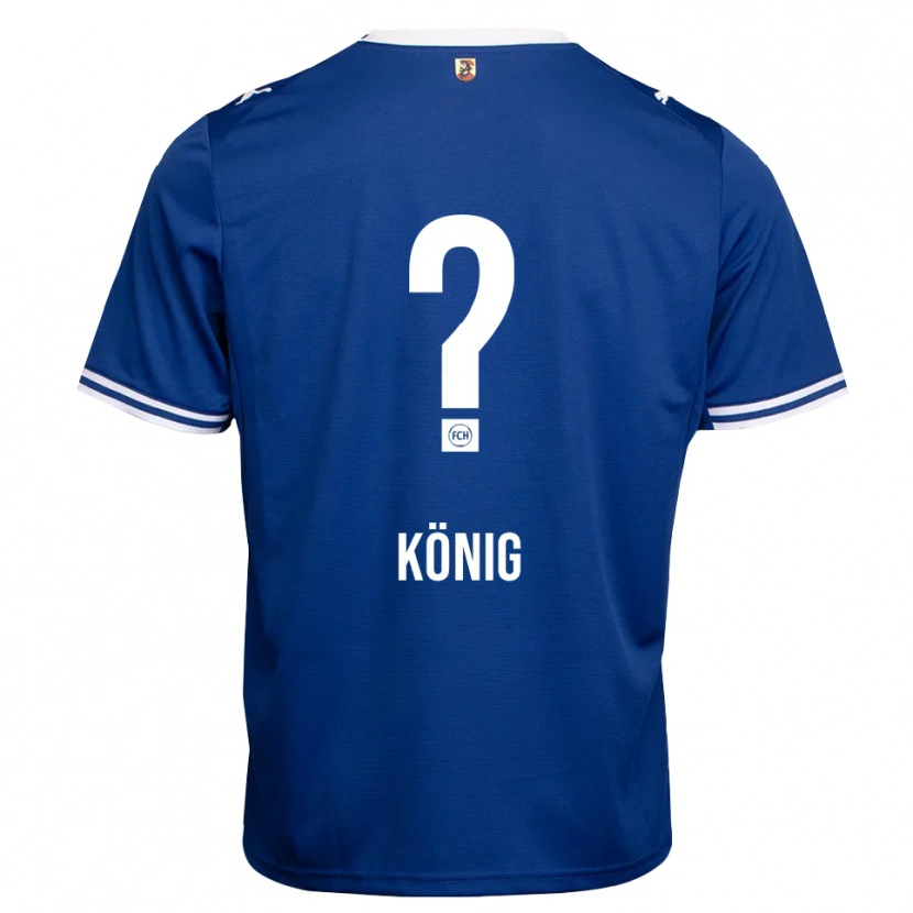 Danxen Men Tom König #0 Royal Blue White Away Jersey 2026/27 T-Shirt
