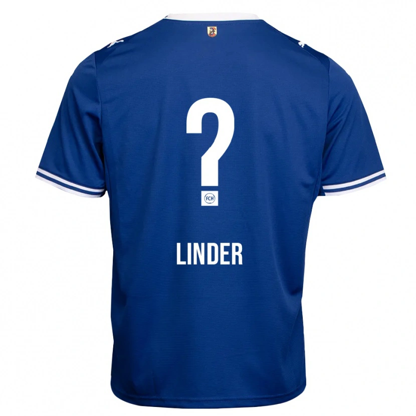 Danxen Men Madeleine Linder #0 Royal Blue White Away Jersey 2026/27 T-Shirt