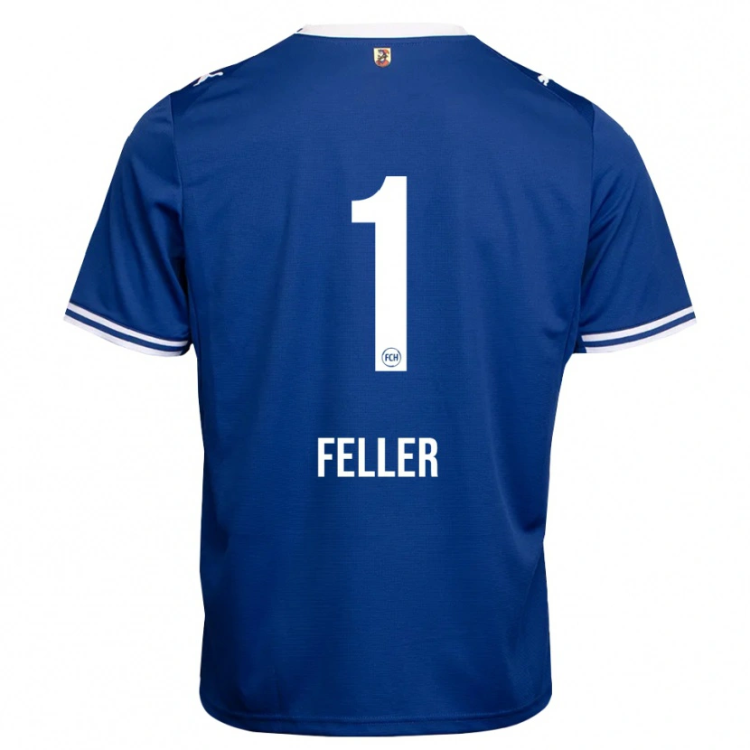 Danxen Men Frank Feller #1 Royal Blue White Away Jersey 2026/27 T-Shirt