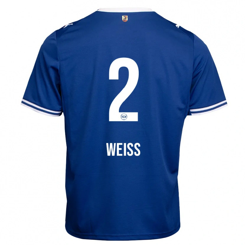 Danxen Men Philipp Weiß #2 Royal Blue White Away Jersey 2026/27 T-Shirt