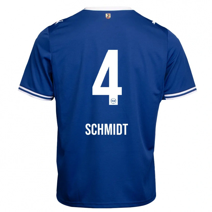 Danxen Men Luke Schmidt #4 Royal Blue White Away Jersey 2026/27 T-Shirt