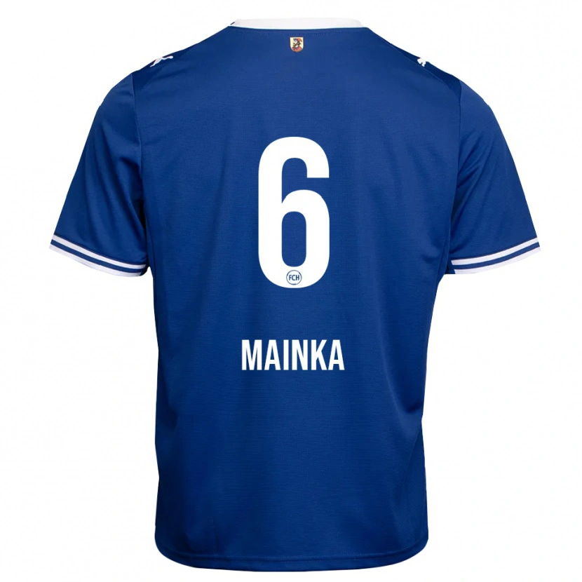 Danxen Men Patrick Mainka #6 Royal Blue White Away Jersey 2026/27 T-Shirt