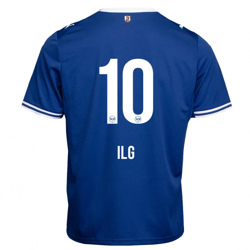 Danxen Men Leif Ilg #10 Royal Blue White Away Jersey 2026/27 T-Shirt