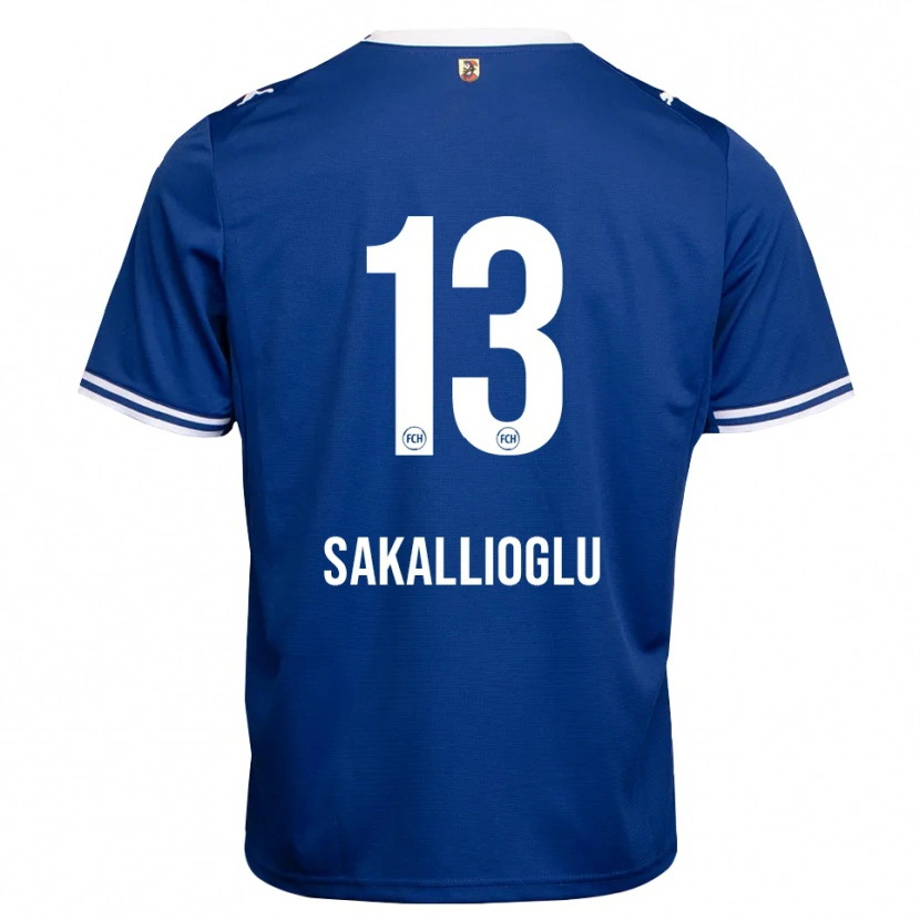 Danxen Men Nisa Sakallioglu #13 Royal Blue White Away Jersey 2026/27 T-Shirt