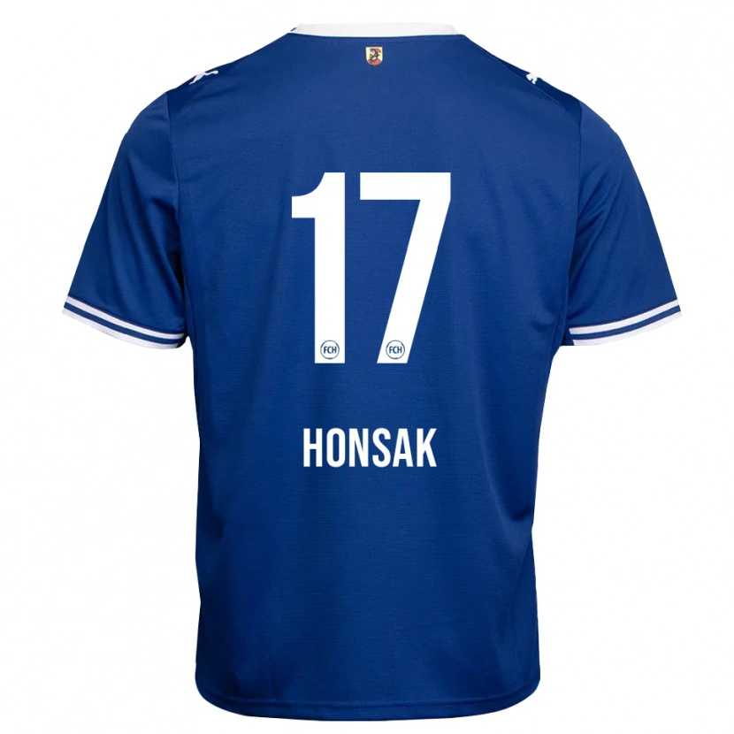 Danxen Men Mathias Honsak #17 Royal Blue White Away Jersey 2026/27 T-Shirt