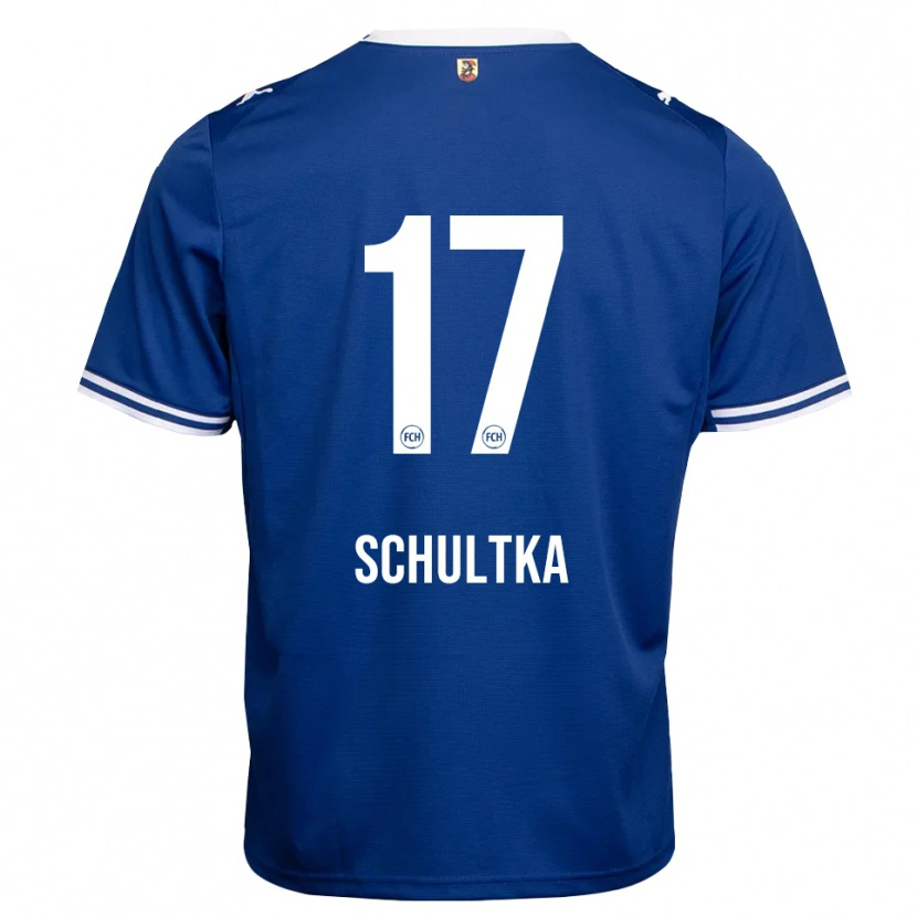 Danxen Men Silas Schultka #17 Royal Blue White Away Jersey 2026/27 T-Shirt