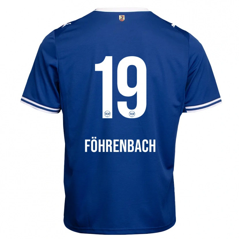 Danxen Men Jonas Föhrenbach #19 Royal Blue White Away Jersey 2026/27 T-Shirt