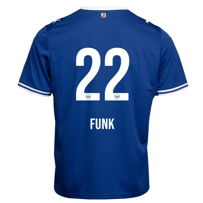 Danxen Men Sebastian Funk #22 Royal Blue White Away Jersey 2026/27 T-Shirt