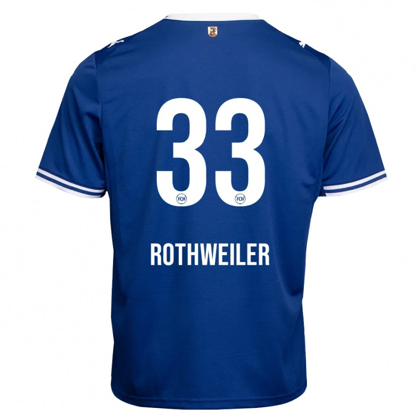Danxen Men Nick Rothweiler #33 Royal Blue White Away Jersey 2026/27 T-Shirt