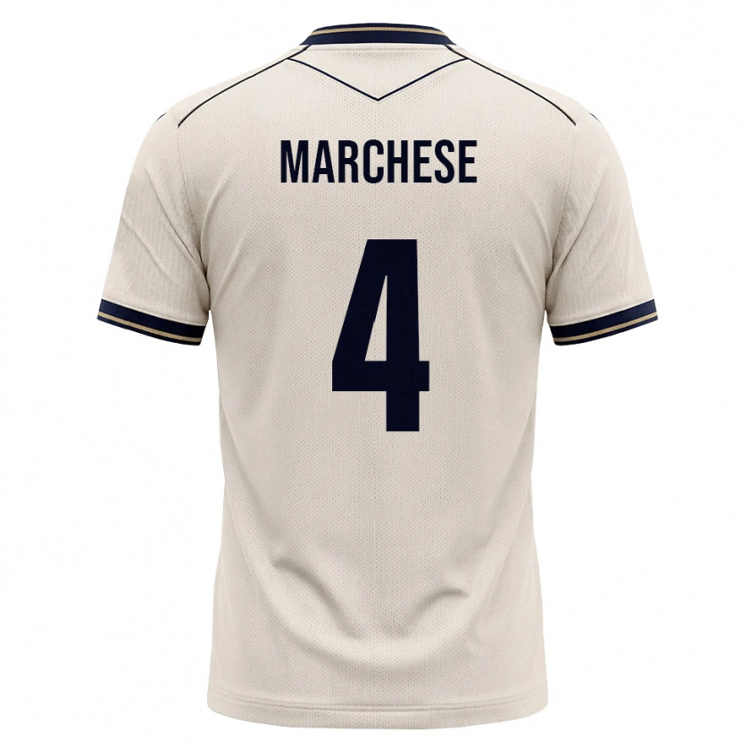 Danxen Men Luca Marchese #4 Off-White Ink Blue Away Jersey 2026/27 T-Shirt