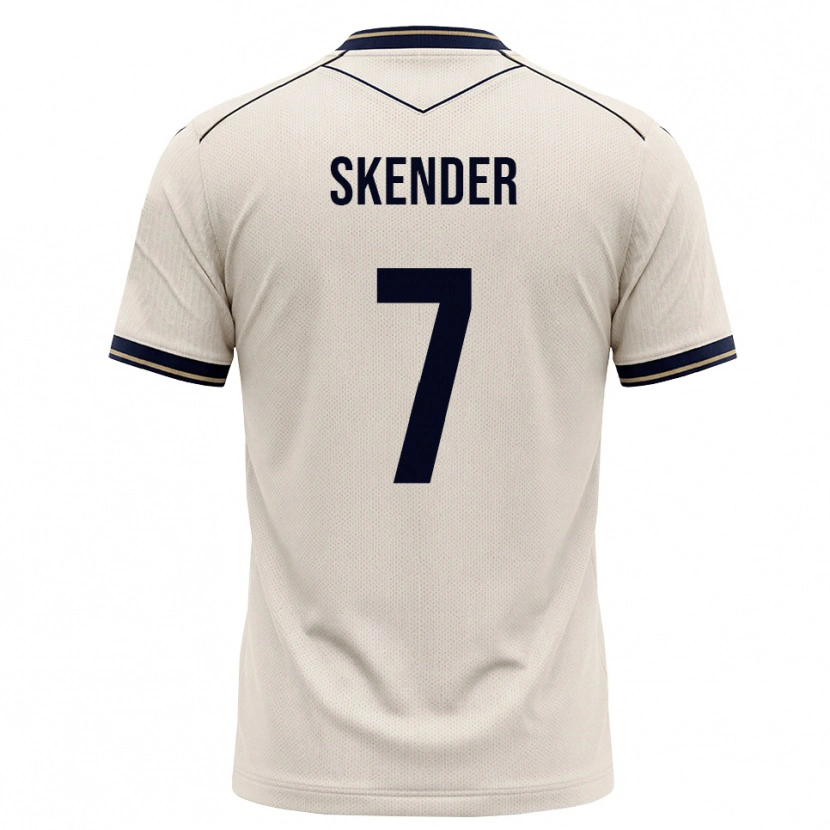 Danxen Men Alexandros Skender #7 Off-White Ink Blue Away Jersey 2026/27 T-Shirt