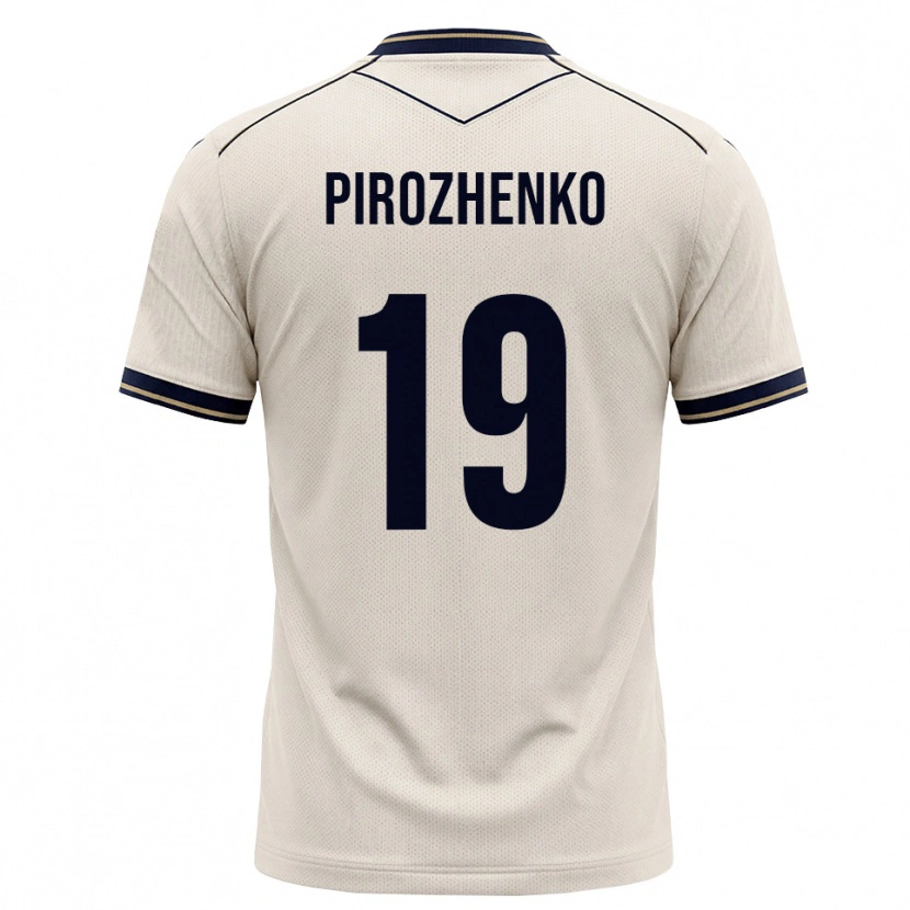 Danxen Men Mark Pirozhenko #19 Off-White Ink Blue Away Jersey 2026/27 T-Shirt