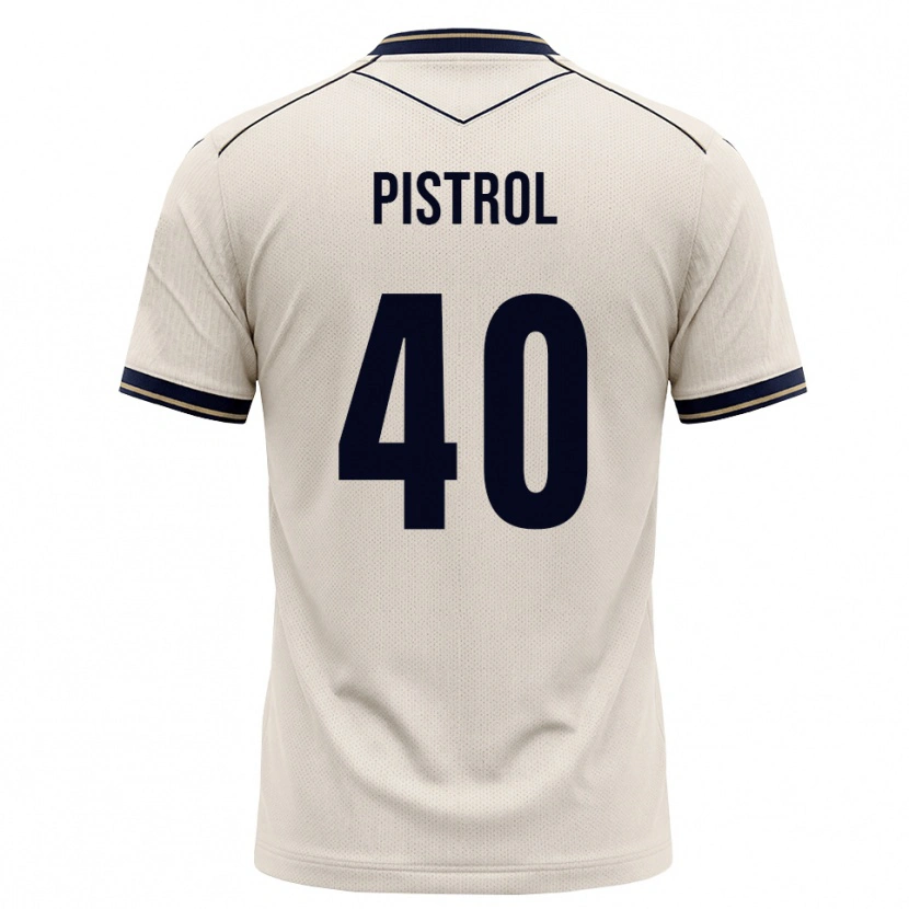 Danxen Men Santino Pistrol #40 Off-White Ink Blue Away Jersey 2026/27 T-Shirt