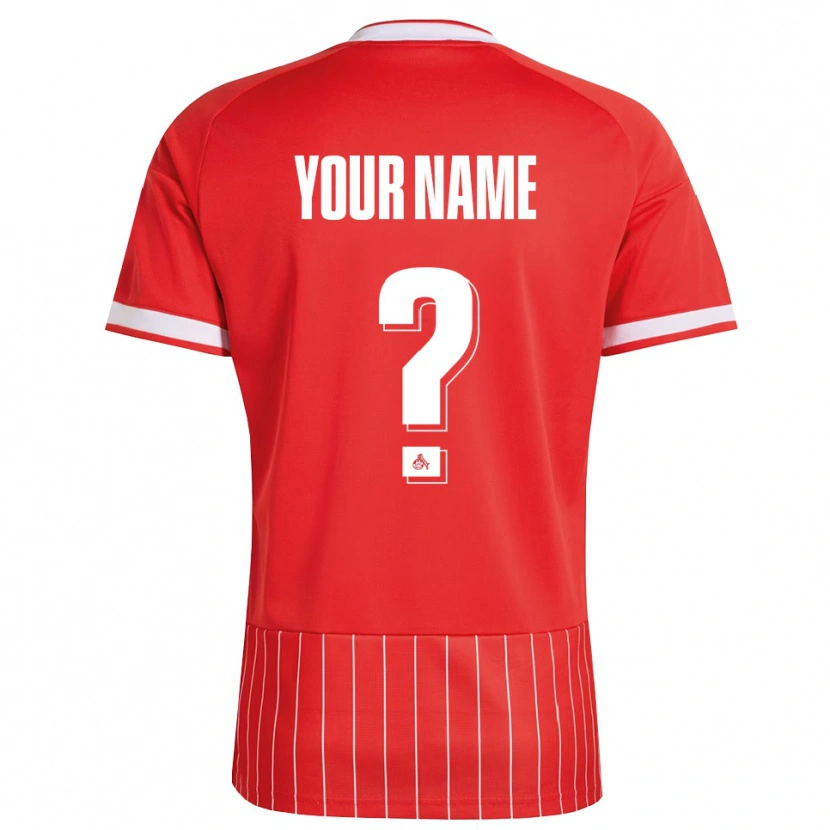 Danxen Men Your Name #0 Red White Green Away Jersey 2026/27 T-Shirt