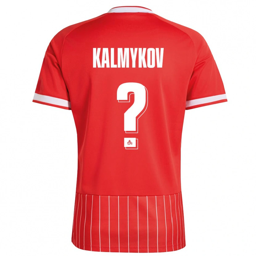 Danxen Men Arthur Kalmykov #0 Red White Green Away Jersey 2026/27 T-Shirt