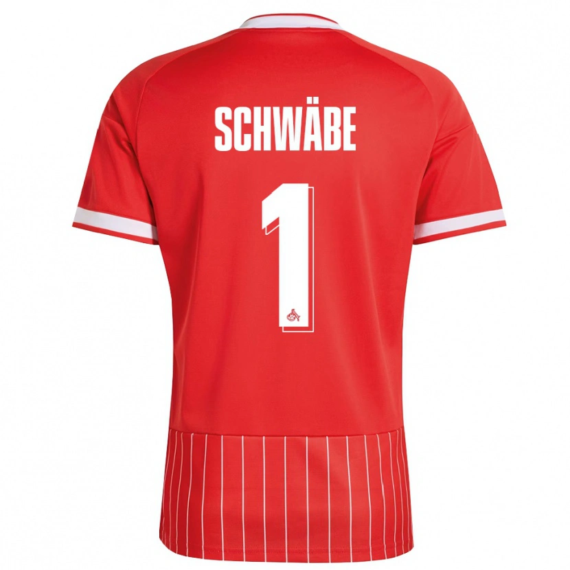 Danxen Men Marvin Schwäbe #1 Red White Green Away Jersey 2026/27 T-Shirt