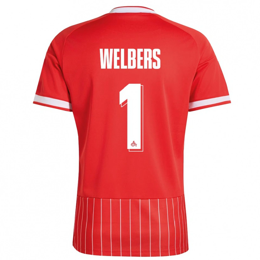 Danxen Men Jakob Welbers #1 Red White Green Away Jersey 2026/27 T-Shirt