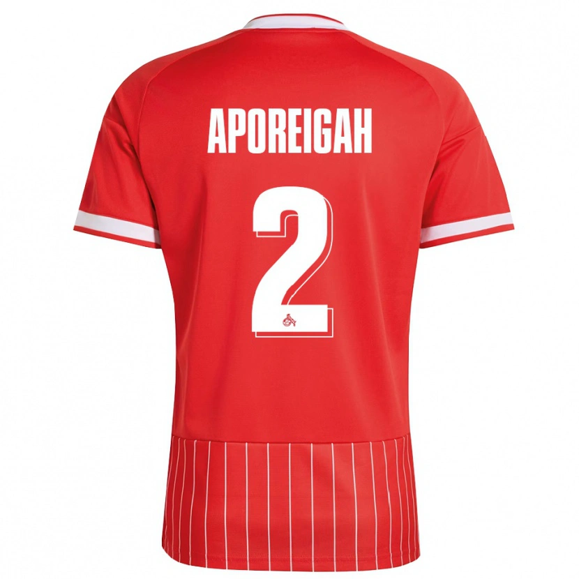Danxen Men Leo Aporeigah #2 Red White Green Away Jersey 2026/27 T-Shirt