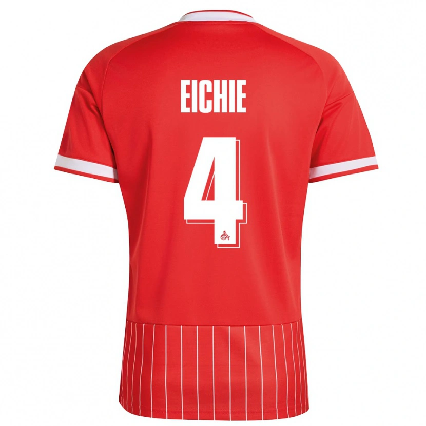 Danxen Men David Eichie #4 Red White Green Away Jersey 2026/27 T-Shirt