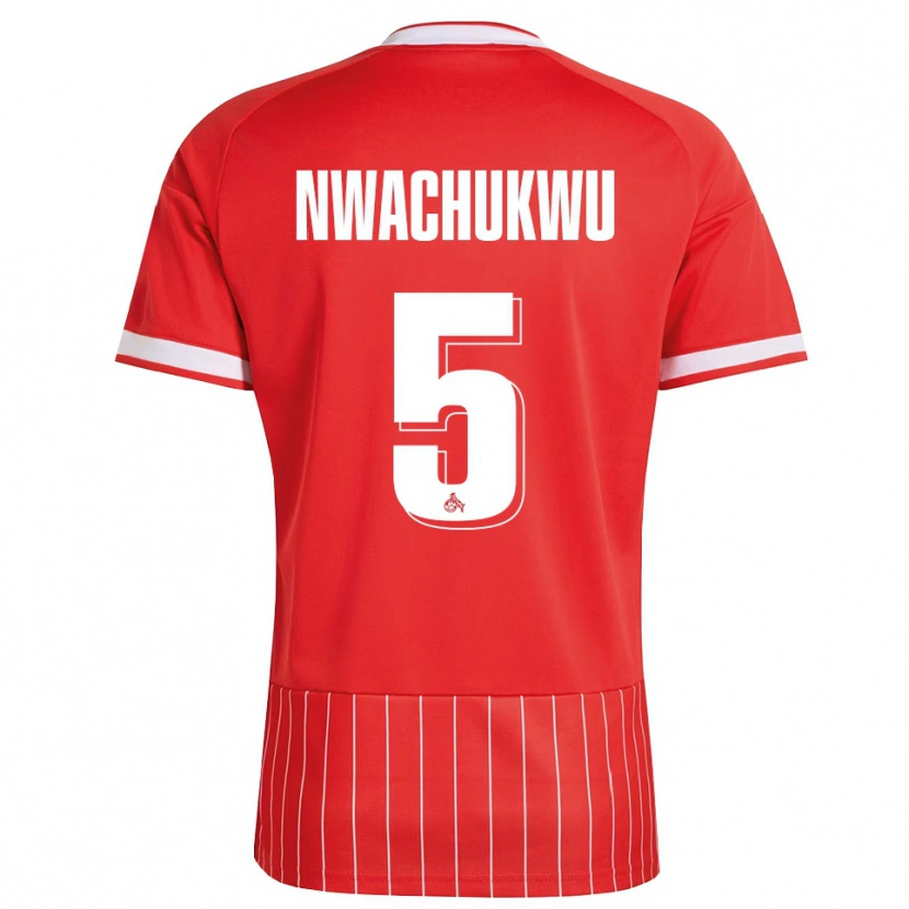 Danxen Men Ben Nwachukwu #5 Red White Green Away Jersey 2026/27 T-Shirt