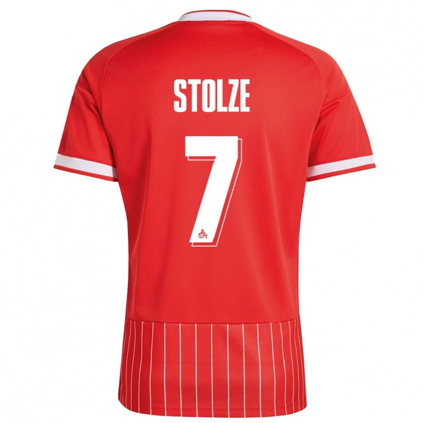 Danxen Men Anna-Lena Stolze #7 Red White Green Away Jersey 2026/27 T-Shirt