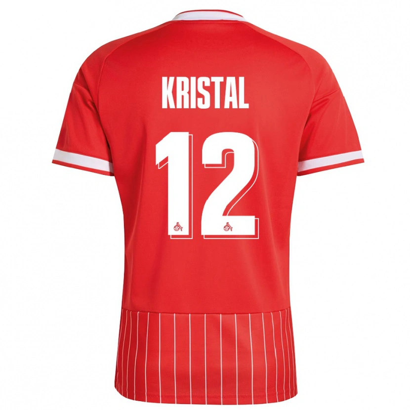 Danxen Men Patrik Kristal #12 Red White Green Away Jersey 2026/27 T-Shirt