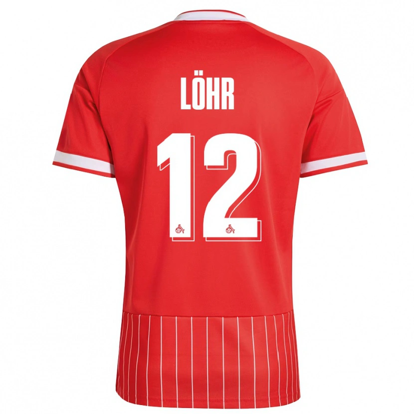 Danxen Men Max Löhr #12 Red White Green Away Jersey 2026/27 T-Shirt